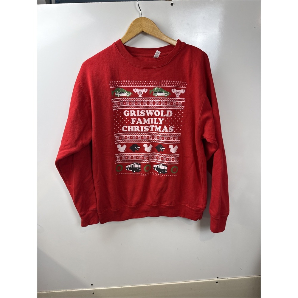 Vintage National Lampoons Christmas Vacation Griswold Family Sweatshirt L
